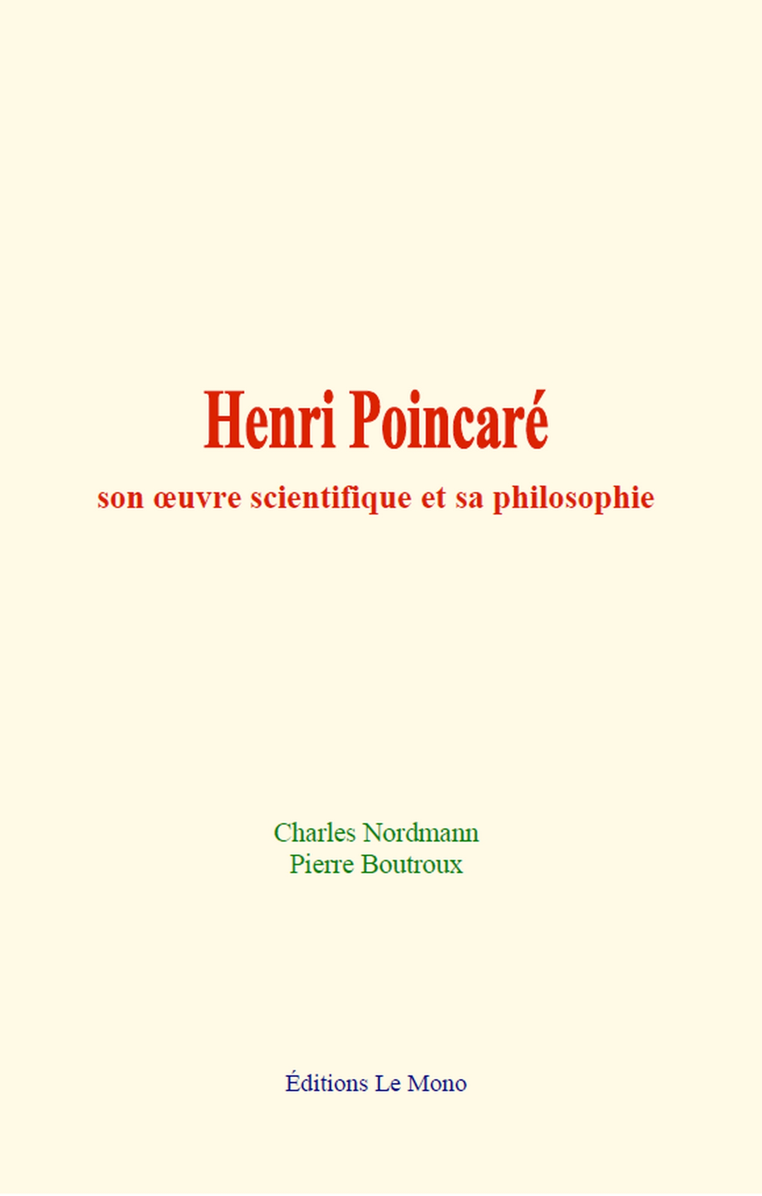 Henri Poincaré